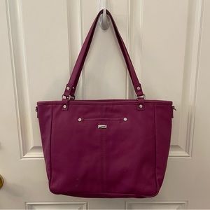 Thirty-One Jewell Townsfair Reversable Tote - Palace of Jewells Pebble